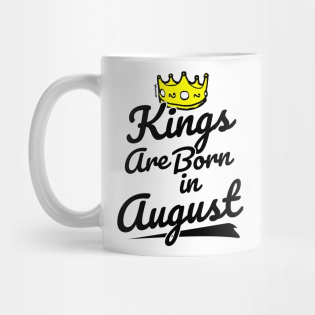 Kings are Born In August by sketchnkustom
